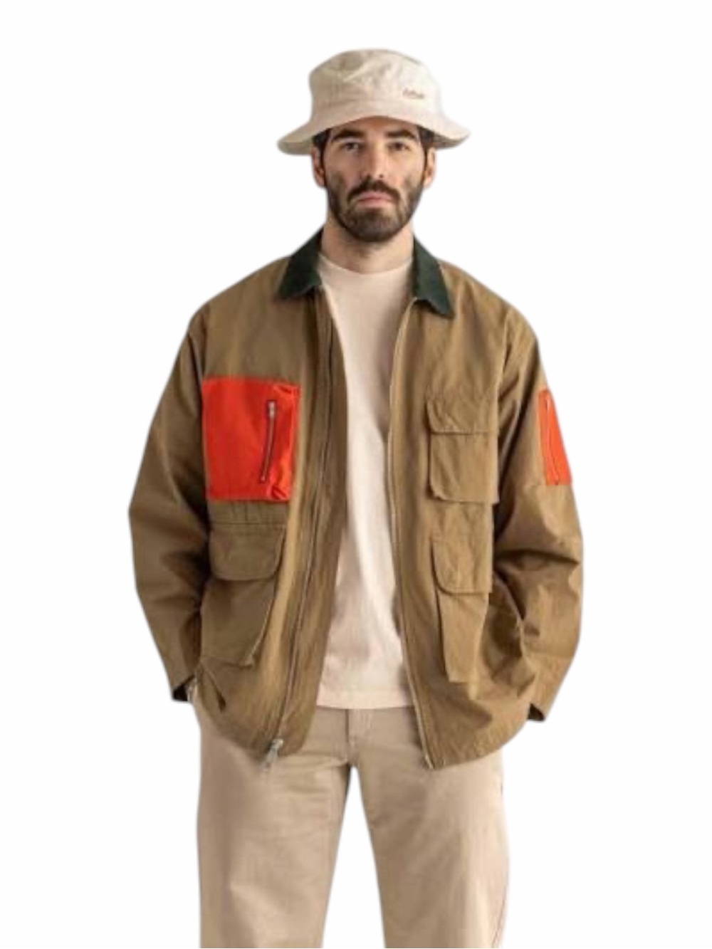 General Admission Hunting Jacket Khaki Size XL NWT
